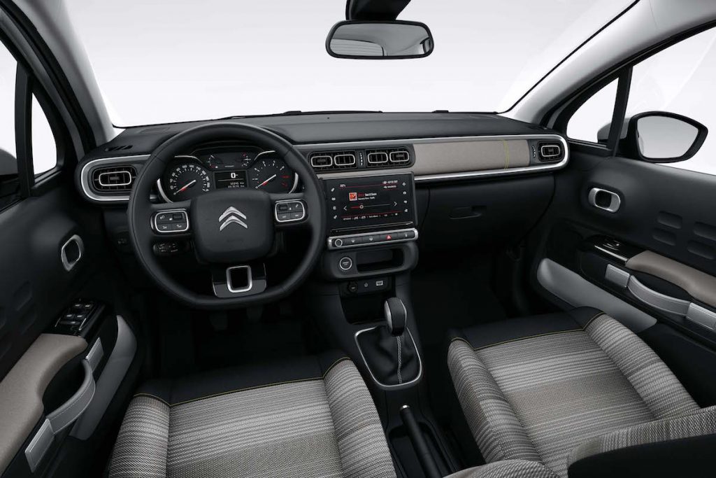 Ny Citroën C3 kabine
