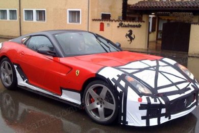 Ferrari 599 GTO spionfoto