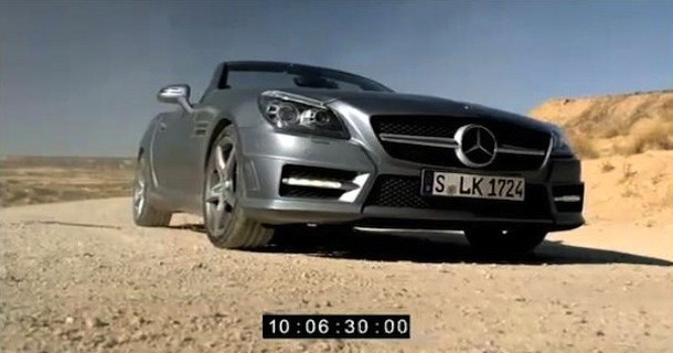 Den kommende Mercedes SLK afsløret i video!