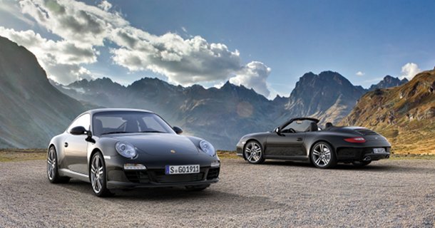 Ny Porsche 911 Black Edition