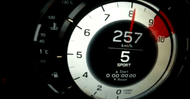 Lexus LFA V10 med launch control – Video