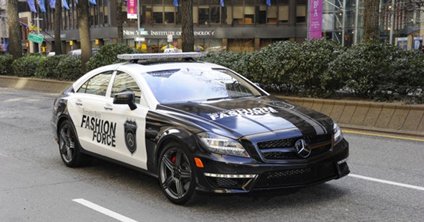 Mercedes-Benz CLS 63 AMG som politibil?