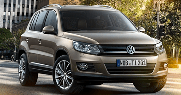 Volkswagen Tiguan facelift billede offentliggjort på Volkswagen.de