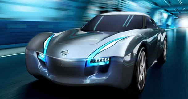 Nissan Esflow konceptbil – Elektrisk Nissan sportsbil