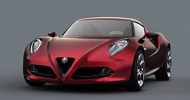 Alfa Romeo 4C koncept – Italiensk bil efter den gamle opskrift