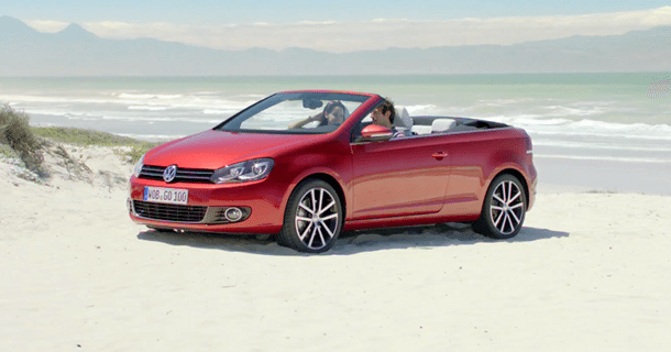 De første reklamefilm for Volkswagen Golf Cabriolet & Tiguan – Video