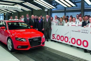 Audi A4 fem millioner
