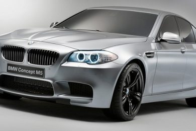 BMW koncept M5 Shanghai show 2011