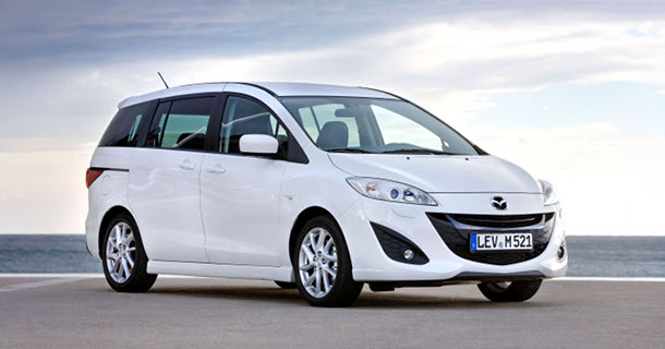 Mazda5 introduceres med økonomisk dieselmotor