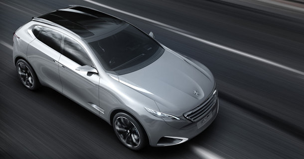 Peugeot SXC crossover koncept får premiere i Kina