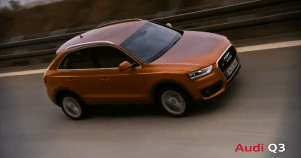 Den første film af Audi Q3 SUV – Video