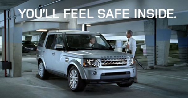 Du føler dig mere sikker i en Land Rover… – Video