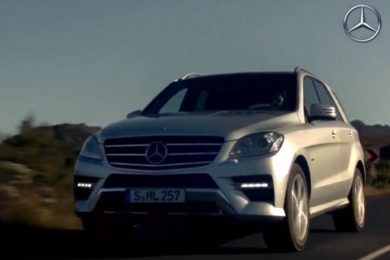 Mercedes ML – klasse bilsektionen