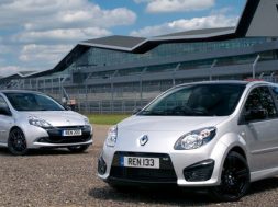 Renault Twingo RS 133 og Clio RS 200 Silverstone GP Limited Edition