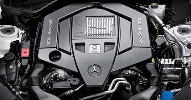 Mercedes SLK55 AMG med ny 5,5 liters V8