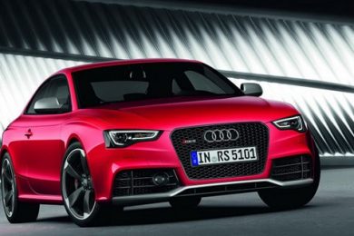 Audi RS5 facelift ved Frankfurt