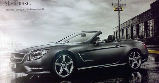 Se den lækkede Mercedes SL brochure – Video