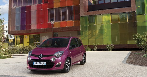 Se specifikationerne på den faceliftet Renault Twingo