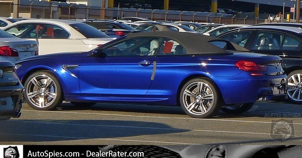 Spionbillede af den kommende BMW M6 Cabriolet
