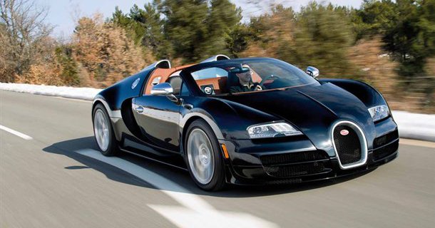 Opdateringer til Bugatti Veyron Grand Sport