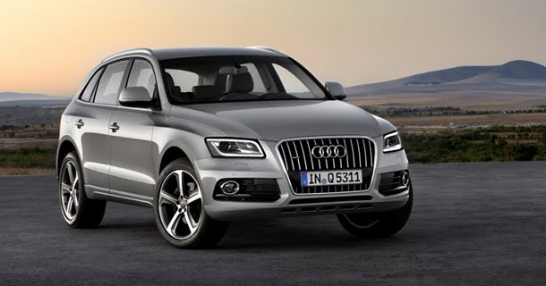 Lækkede Audi Q5 facelift billeder