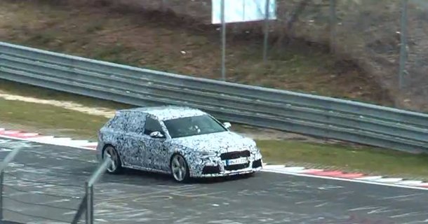 Se den nye RS6 Avant på Nürburgring – Video