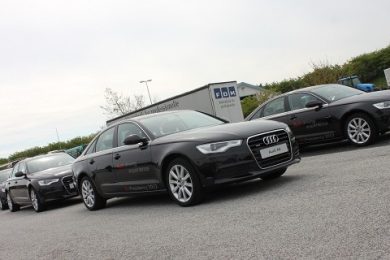 Billede fra Audi driving experience