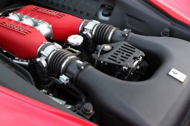 Ferrari 458 Italia motor