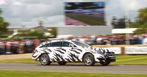 Mercedes CLS 63 AMG Shooting Brake vist ved Goodwood – Video