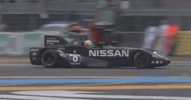 Nissan tester Deltawing før Le Mans – Video