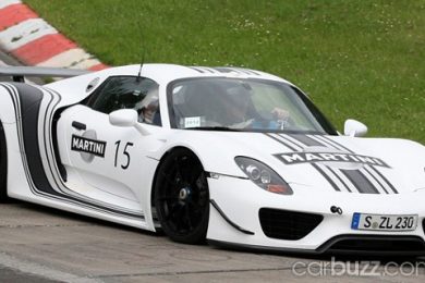 Porsche 918 Spyder test