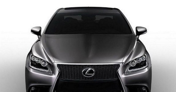 Lækkede billeder af den faceliftede Lexus LS