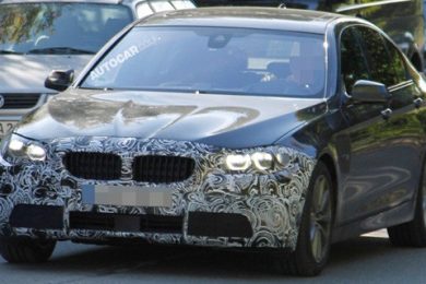 BMW 5-serie facelift på billede