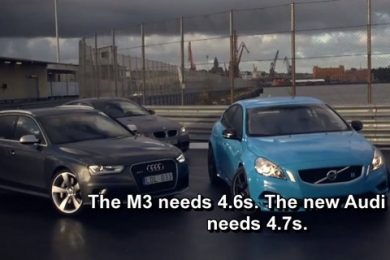 BMW M3, Audi RS4 og Volvo S60 Polestar