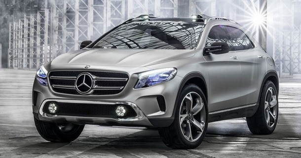 Produktionsklart Mercedes GLA koncept