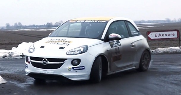 22-årig dansker kører Opel Rallye Cup – Video