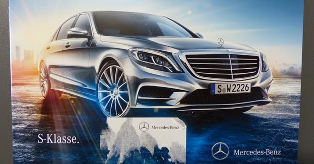 Nye Mercedes S-klasse billeder lækket i brochure