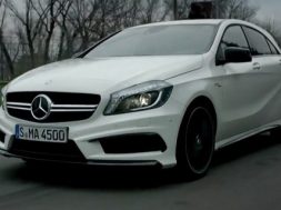 Billede af Mercedes A45 AMG fra video