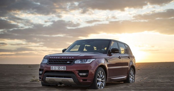 Range Rover Sport sætter ny verdensrekord i ørkenkørsel