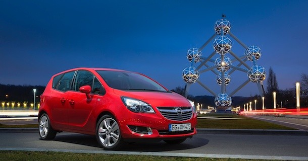 Over 26 km/l i ny Opel Meriva
