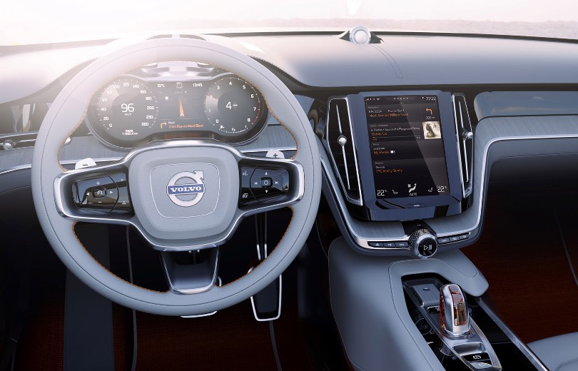 Volvo viser sit nye interiør