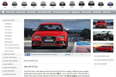 Audi RS6 Plus lækket