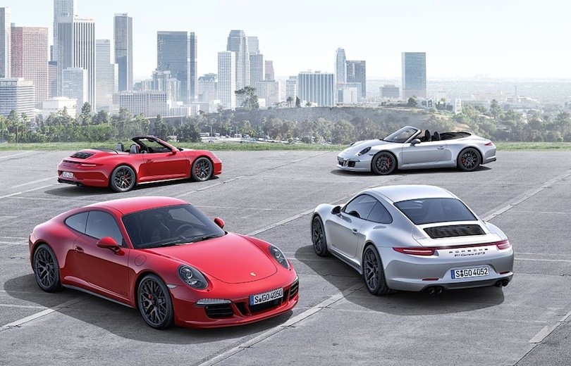 Nye topmodeller i 911 Carrera familien
