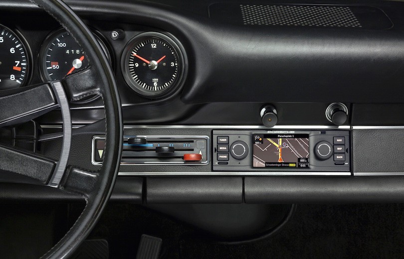 Navigation til den klassiske Porsche…