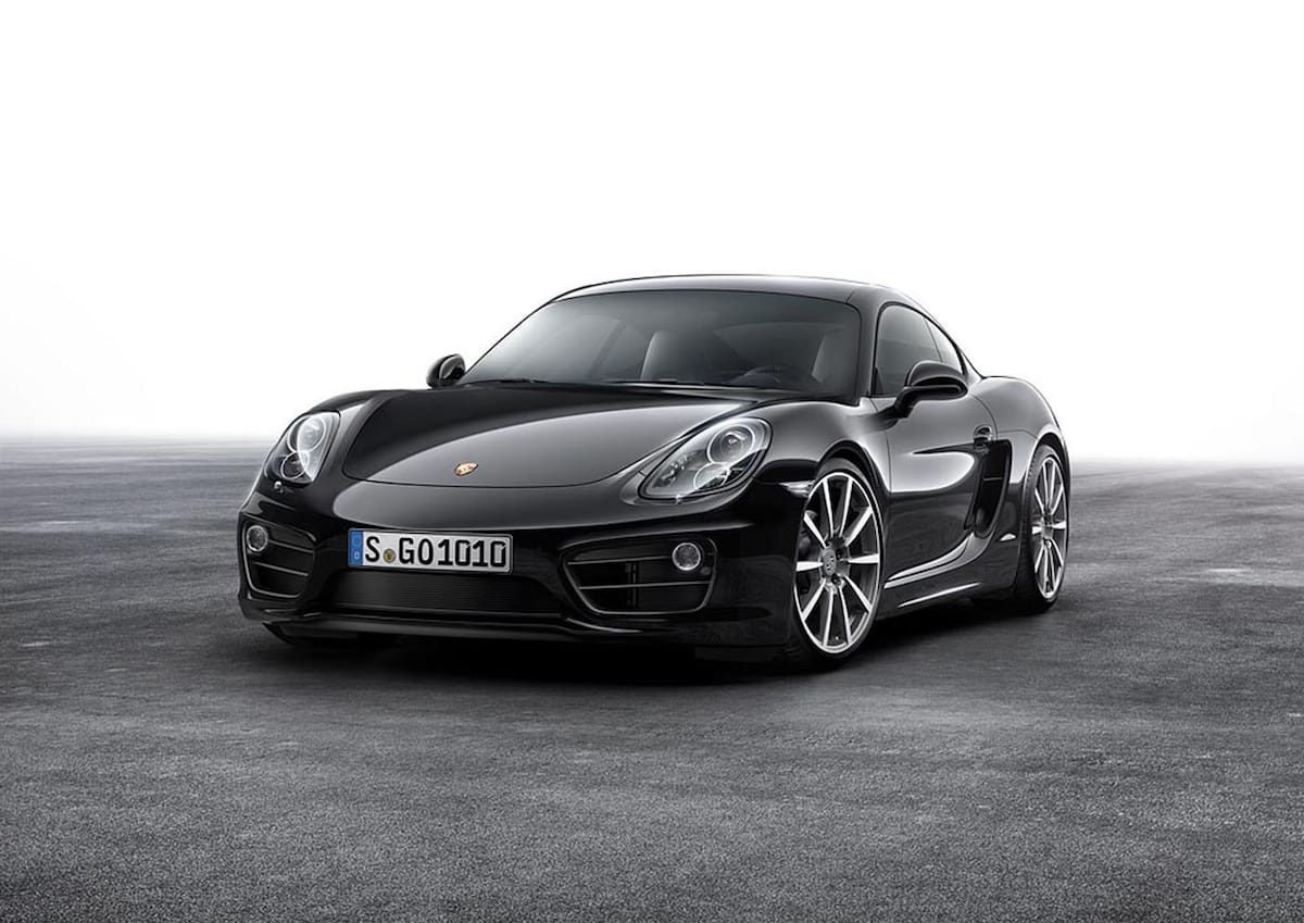 Kulsort Porsche Cayman – Black Edition