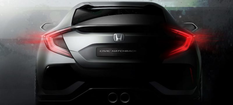 Honda Civic Hatchback prototype