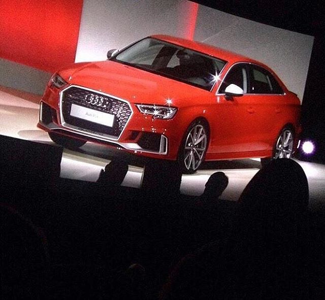 Lækket billede: Er det den nye Audi RS3 Limousine?