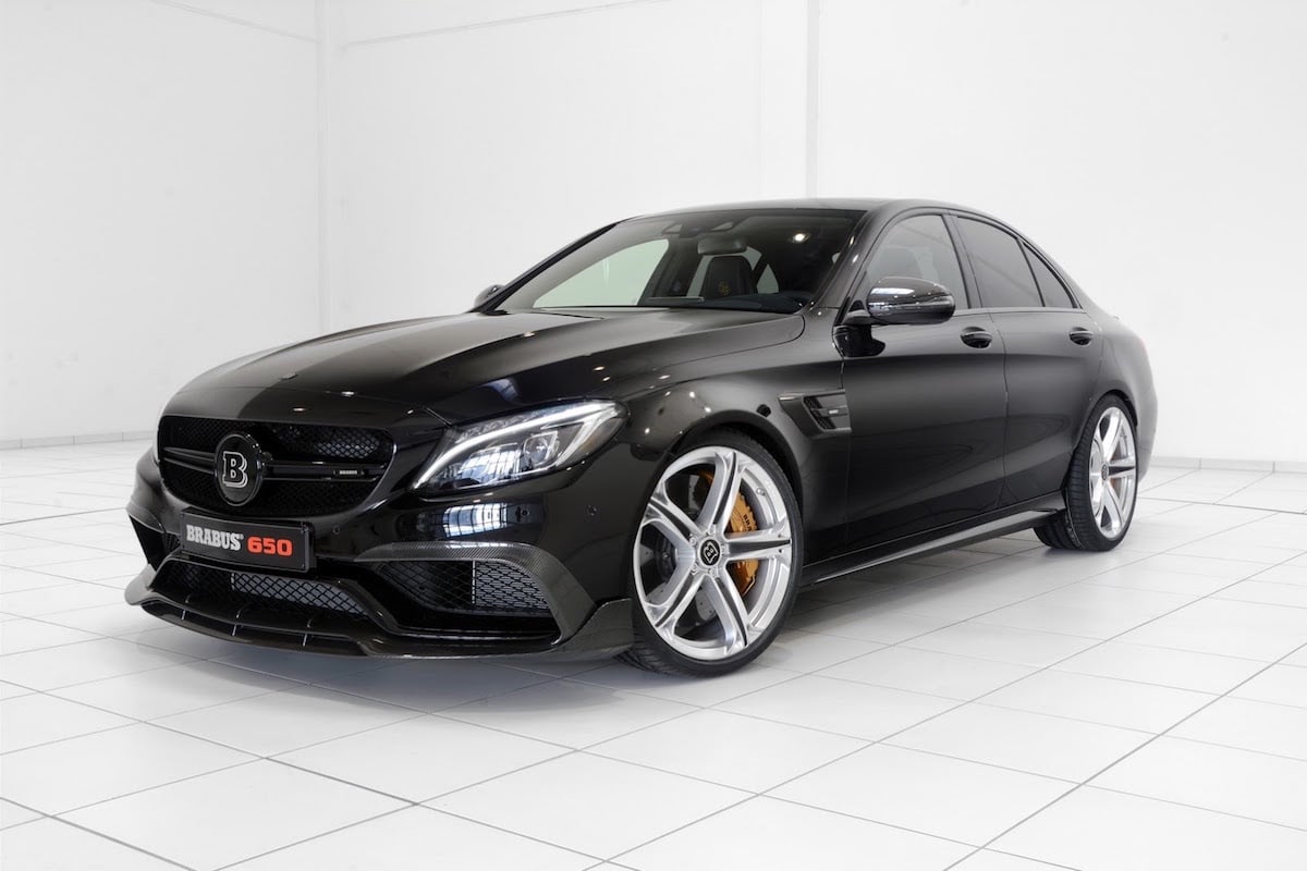 Brabus Voldtuner Mercedes C63 AMG S Til Superbils Pr stationer 