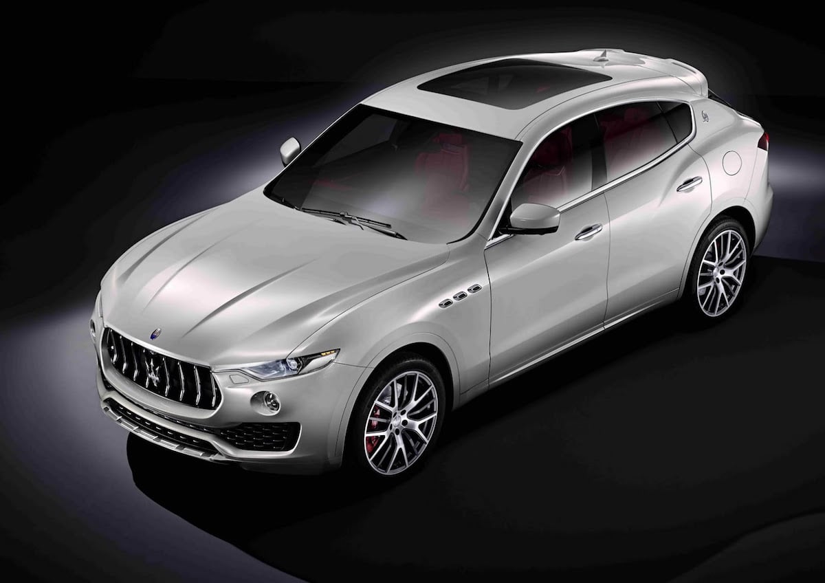 Maserati Levante SUV offentliggjort