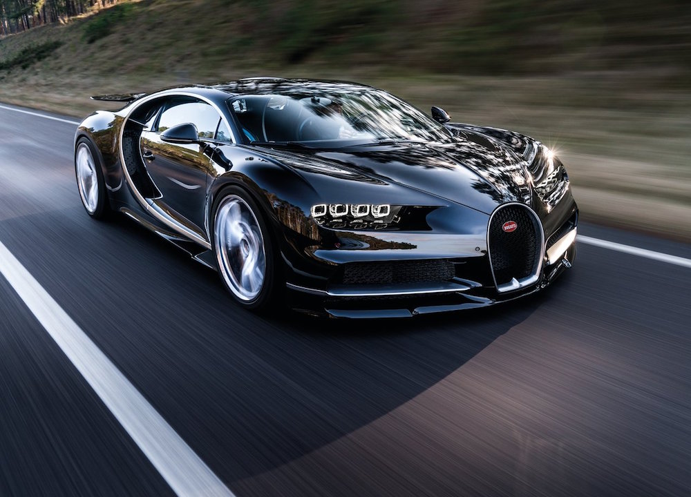 Bugatti Chiron med to V8’ere og fire turboladere er et monster